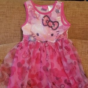 Little Girls Hello Kitty party dress